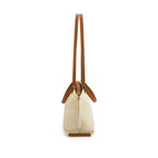 Avril Slouchy Beige Tote Bag - Lino Perros