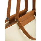 Avril Slouchy Beige Tote Bag - Lino Perros