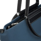 Avril Slouchy Navy Tote Bag - Lino Perros