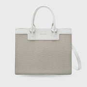 Monroe Luxe Grey Satchel Bag