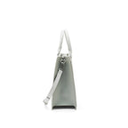 Monroe Luxe Grey Satchel Bag - Lino Perros