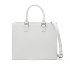 Monroe Luxe Grey Satchel Bag - Lino Perros