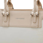 Monroe Luxe Off White Satchel Bag - Lino Perros