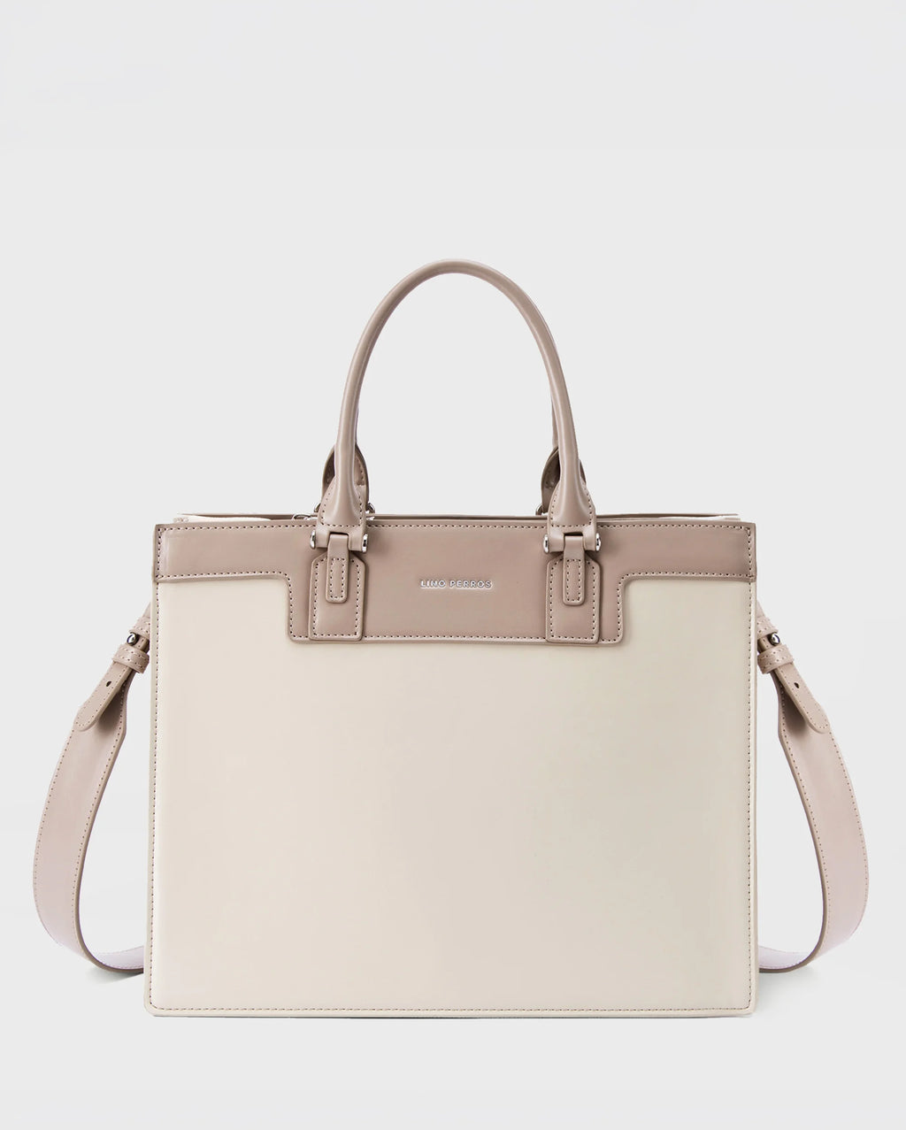 Monroe Luxe Taupe Satchel Bag