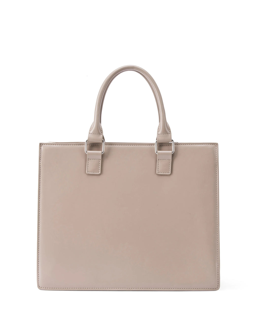 Monroe Luxe Taupe Satchel Bag