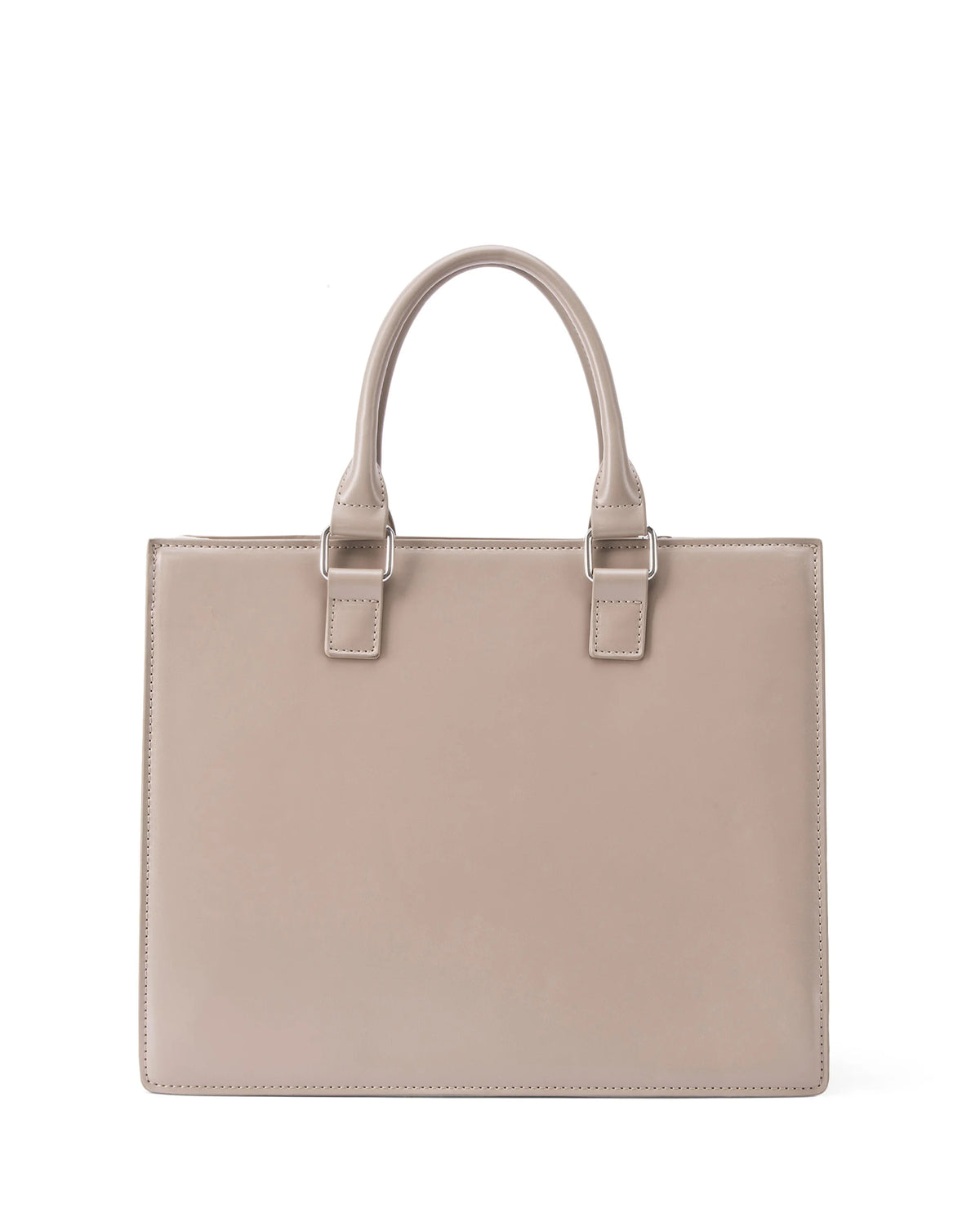 Monroe Luxe Taupe Satchel Bag