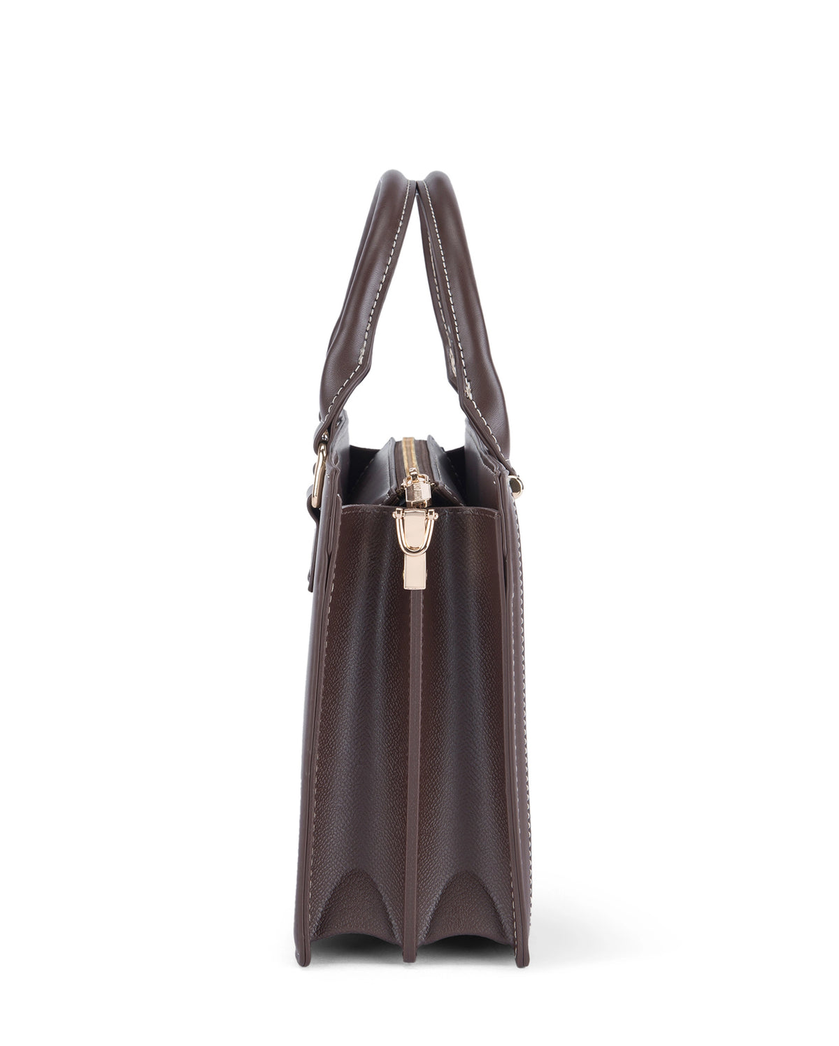 Monroe Petite Brown Satchel Bag

