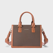 Monroe Petite Coffee Satchel Bag