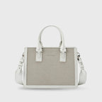 Monroe Petite Grey Satchel Bag - Lino Perros