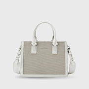 Monroe Petite Grey Satchel Bag