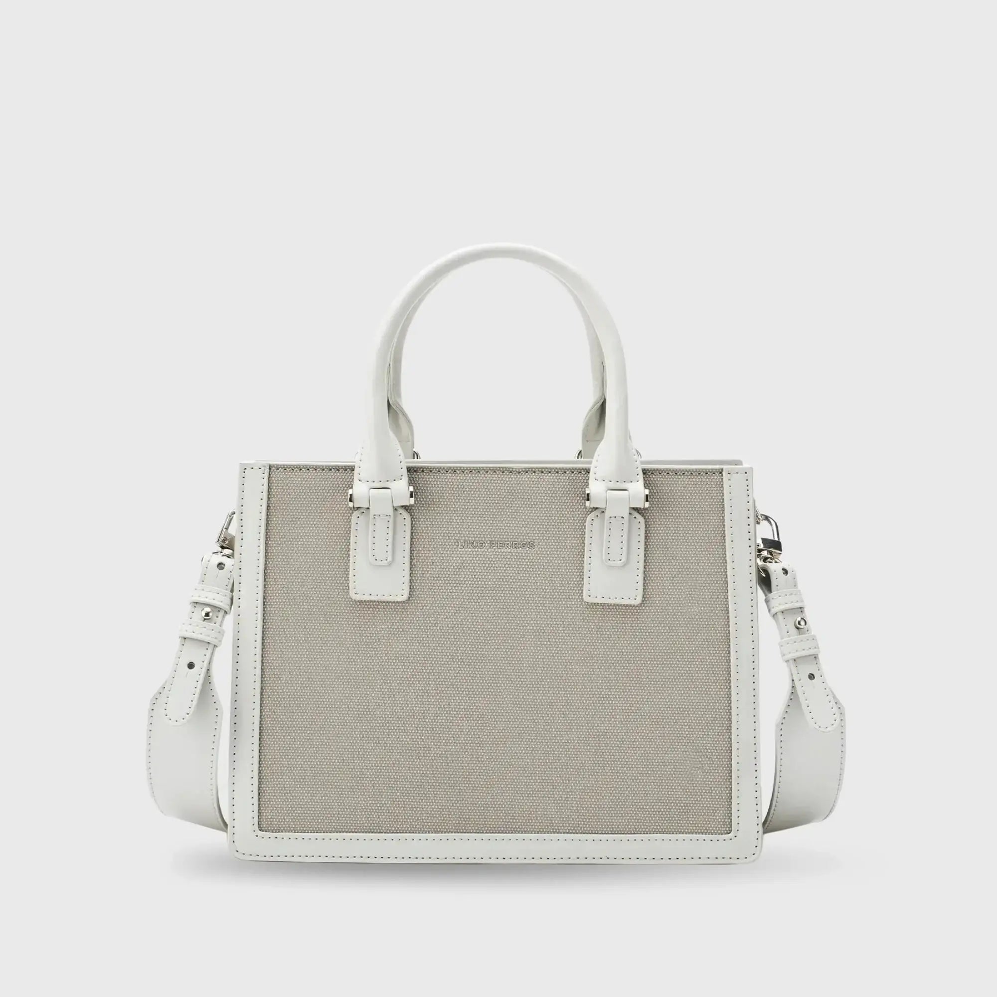 Monroe Petite Grey Satchel Bag - Lino Perros