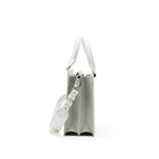 Monroe Petite Grey Satchel Bag - Lino Perros