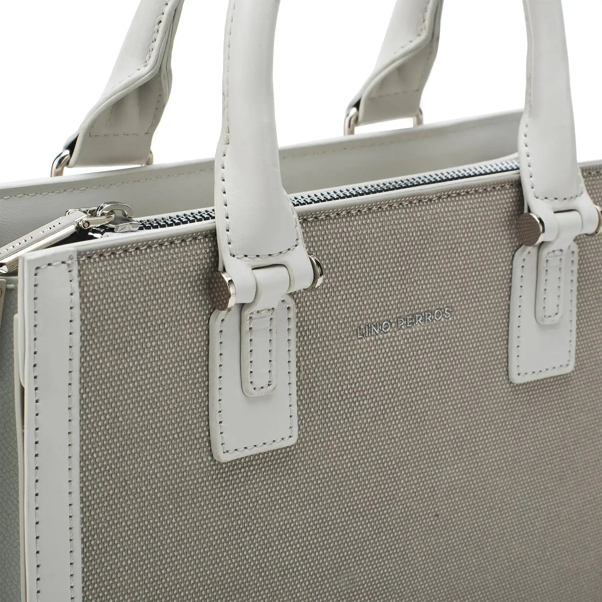 Monroe Petite Grey Satchel Bag - Lino Perros