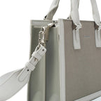 Monroe Petite Grey Satchel Bag - Lino Perros