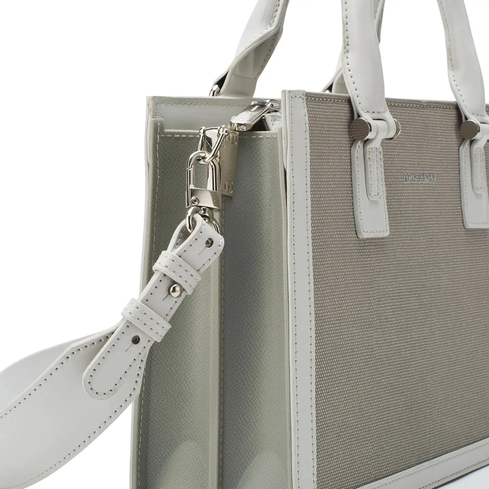 Monroe Petite Grey Satchel Bag - Lino Perros