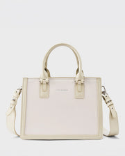 Monroe Petite Off-White Satchel Bag