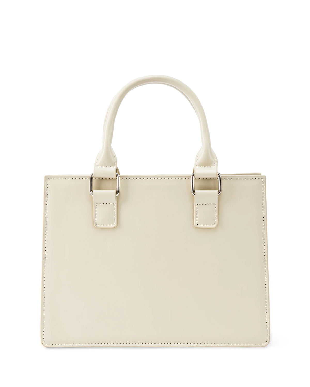 Monroe Petite Off-White Satchel Bag