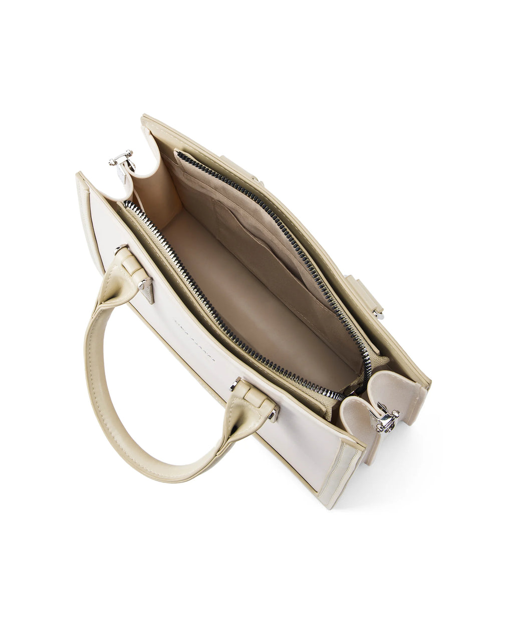 Monroe Petite Off-White Satchel Bag