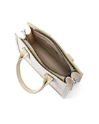 Monroe Petite Off-White Satchel Bag