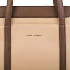 Monroe Dual Color Beige Tote bag - Lino Perros