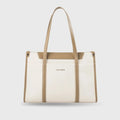 Monroe Dual Color Off White Tote bag - Lino Perros