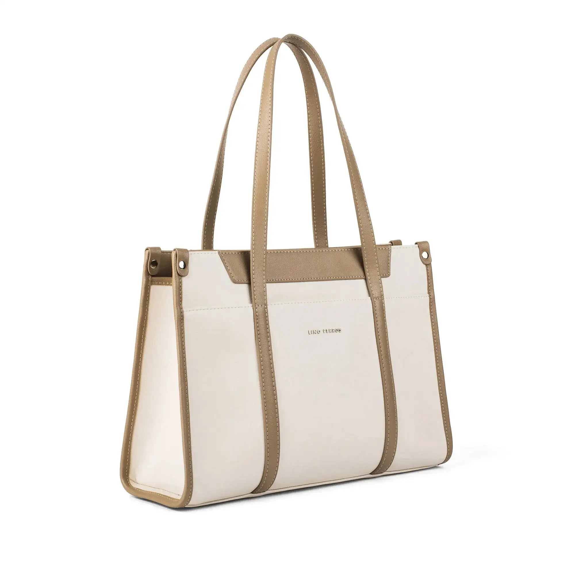 Monroe Dual Color Off White Tote bag - Lino Perros