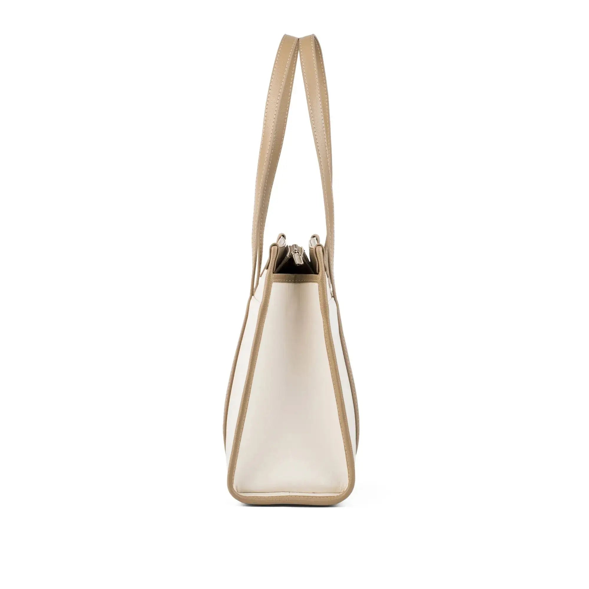 Monroe Dual Color Off White Tote bag - Lino Perros