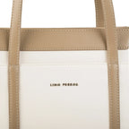 Monroe Dual Color Off White Tote bag - Lino Perros