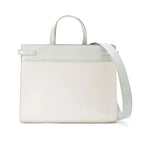 Monroe Structured Everyday Grey Satchel Bag - Lino Perros