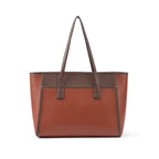 Monroe Dual Color Tan Tote Bag - Lino Perros