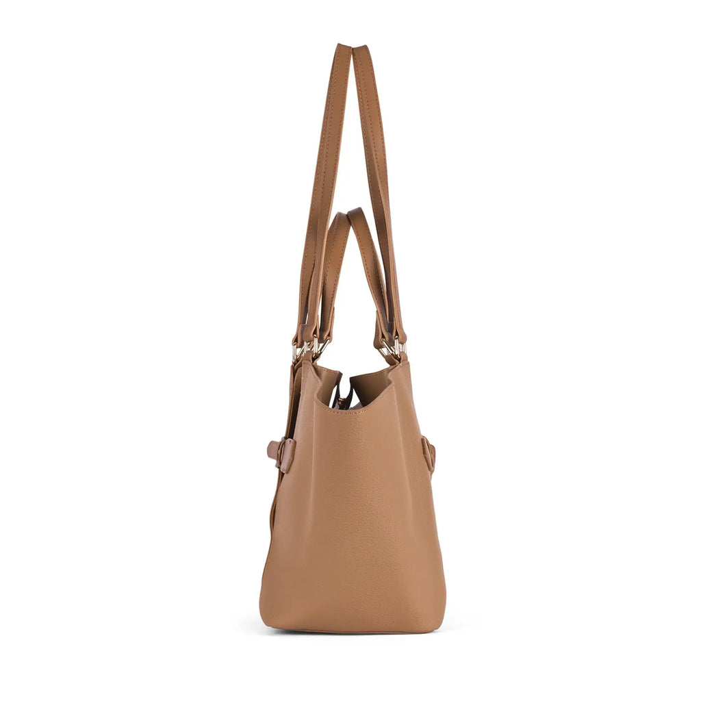 Ella Poise Tan Tote Bag - Lino Perros