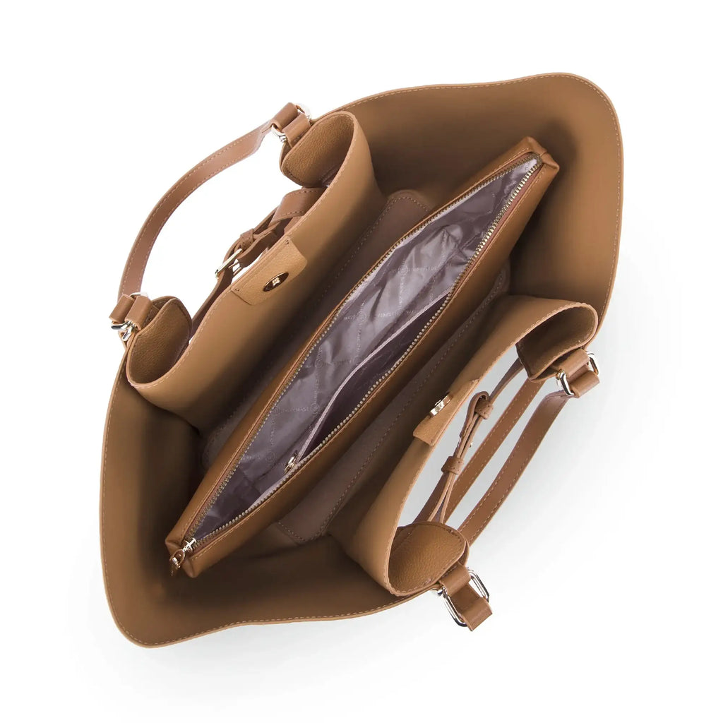Ella Poise Tan Tote Bag - Lino Perros