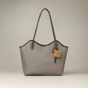 Avril Echo Grey Tote Bag