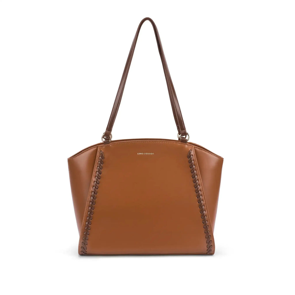 Ella Dawn Tan Tote Bag - Lino Perros
