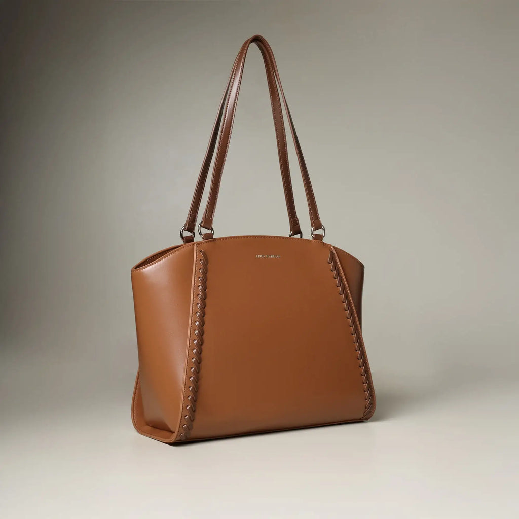 Ella Dawn Tan Tote Bag - Lino Perros