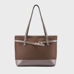 Avril Dune Brown Tote Bag - Lino Perros