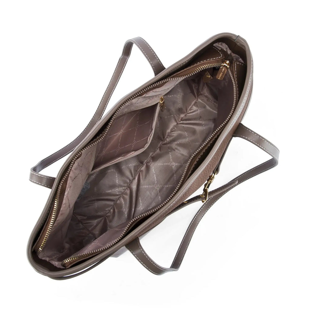 Avril Dune Brown Tote Bag - Lino Perros