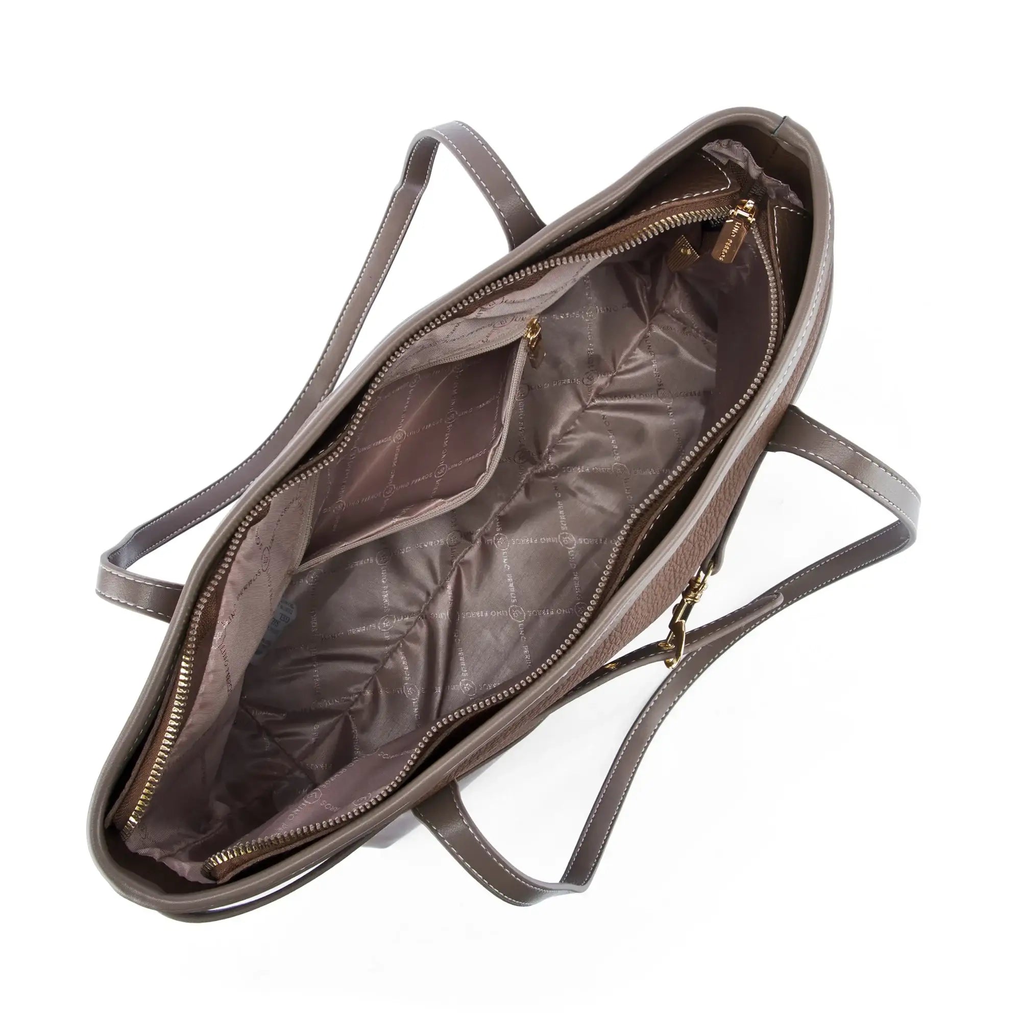Avril Dune Brown Tote Bag - Lino Perros