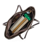Avril Dune Brown Tote Bag - Lino Perros