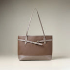 Avril Dune Brown Tote Bag - Lino Perros