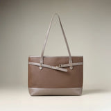 Avril Dune Brown Tote Bag