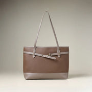 Avril Dune Brown Tote Bag