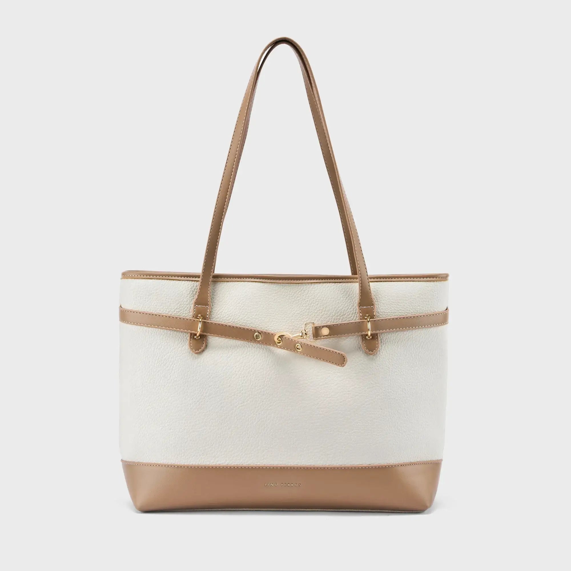 Avril Dune Off-White Tote Bag - Lino Perros