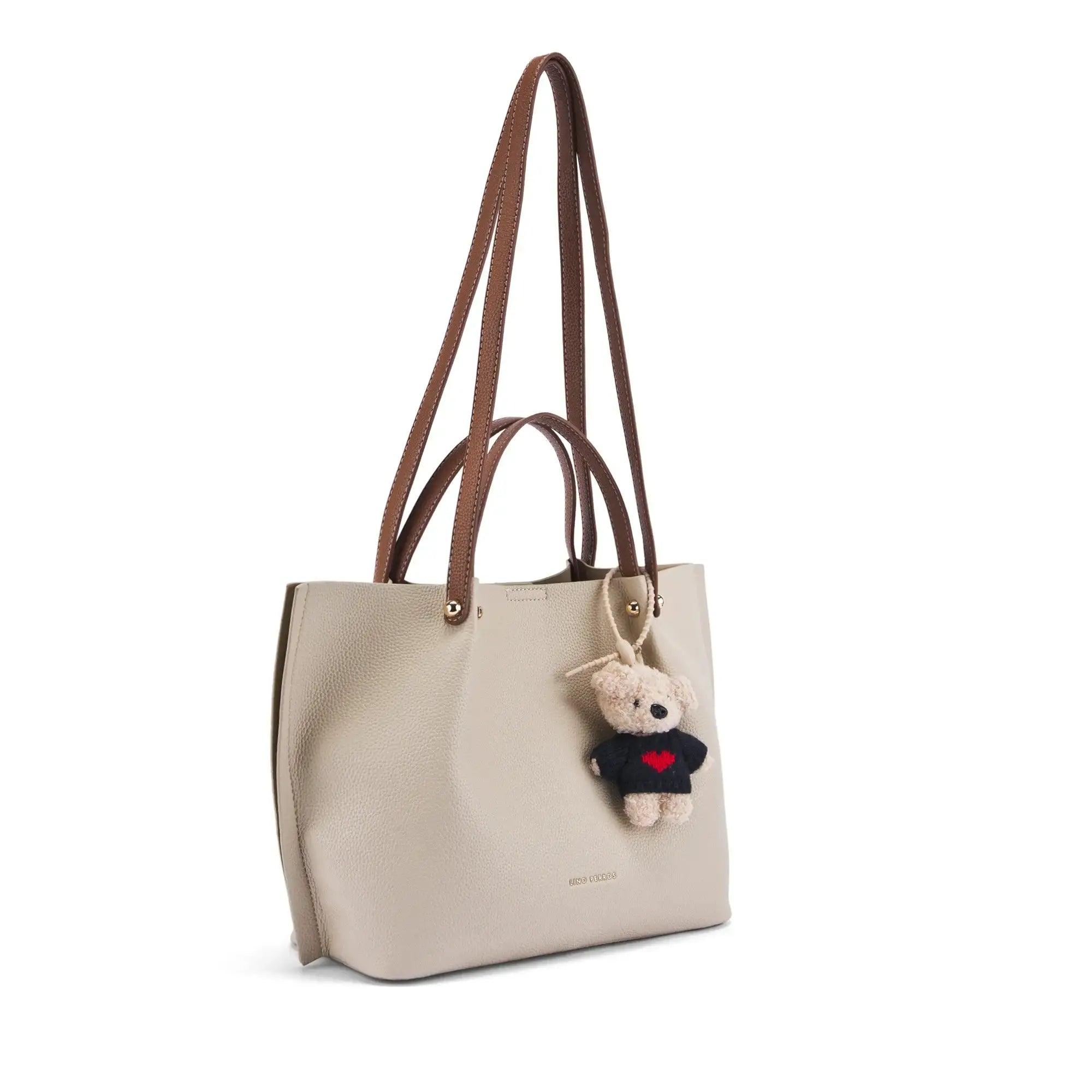 Avril Halo Beige Tote Bag - Lino Perros