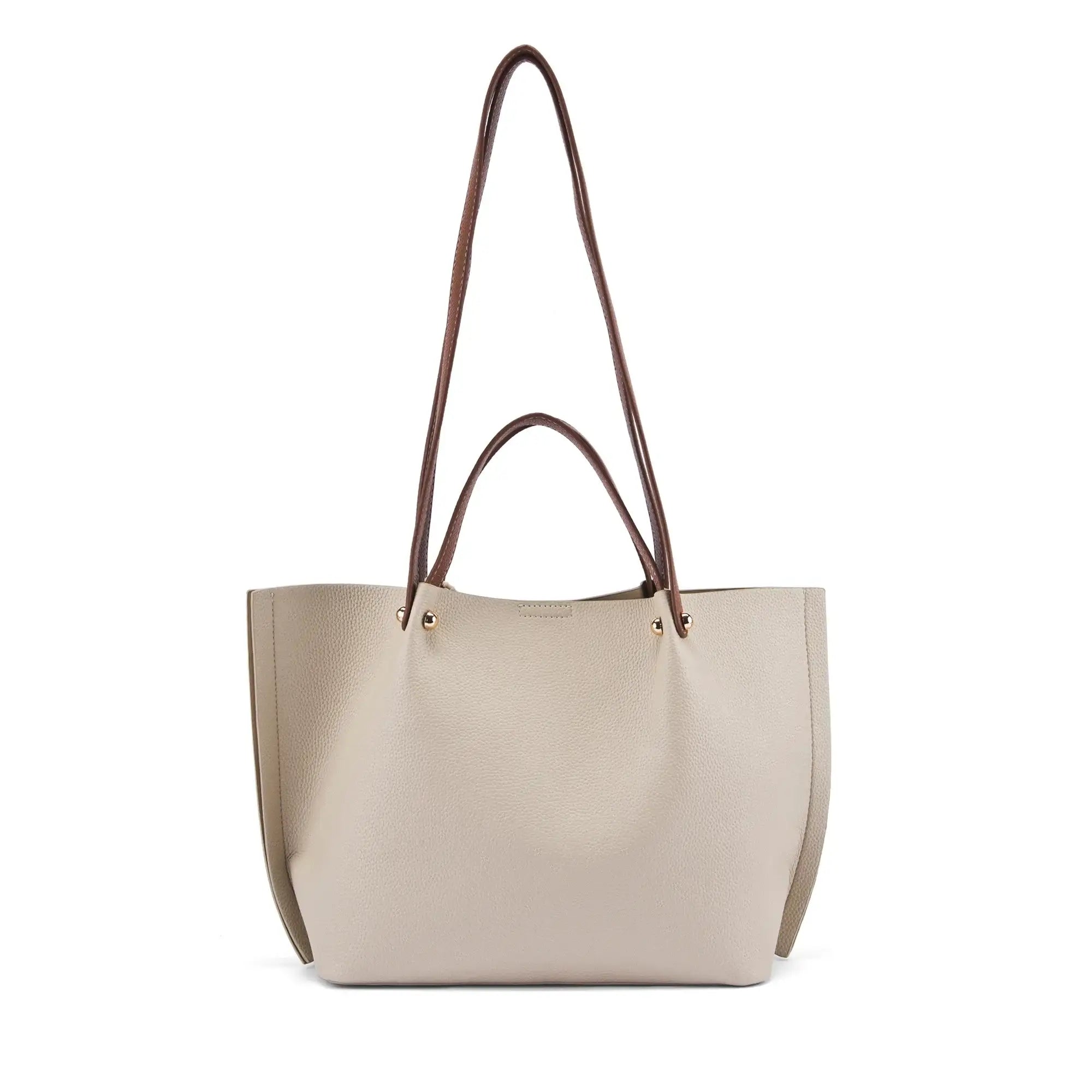 Avril Halo Beige Tote Bag - Lino Perros
