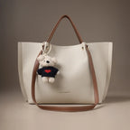 Avril Halo Beige Tote Bag - Lino Perros
