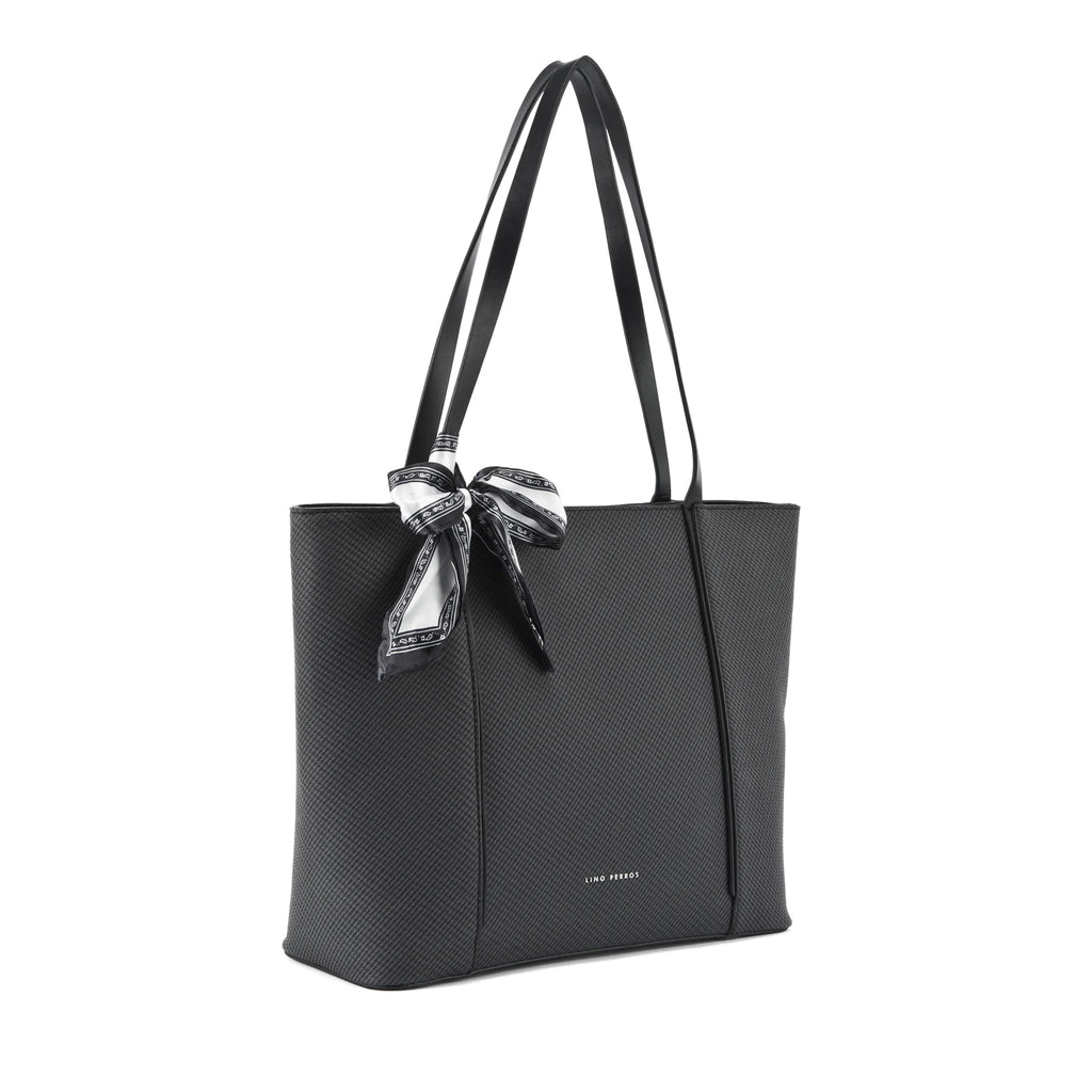 Avril Grace Grey Tote Bag - Lino Perros
