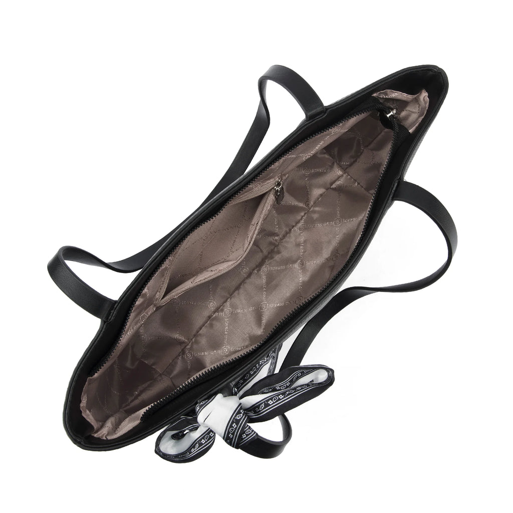 Avril Grace Grey Tote Bag - Lino Perros