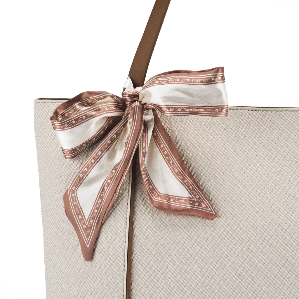 Avril Grace Off-White Tote Bag - Lino Perros