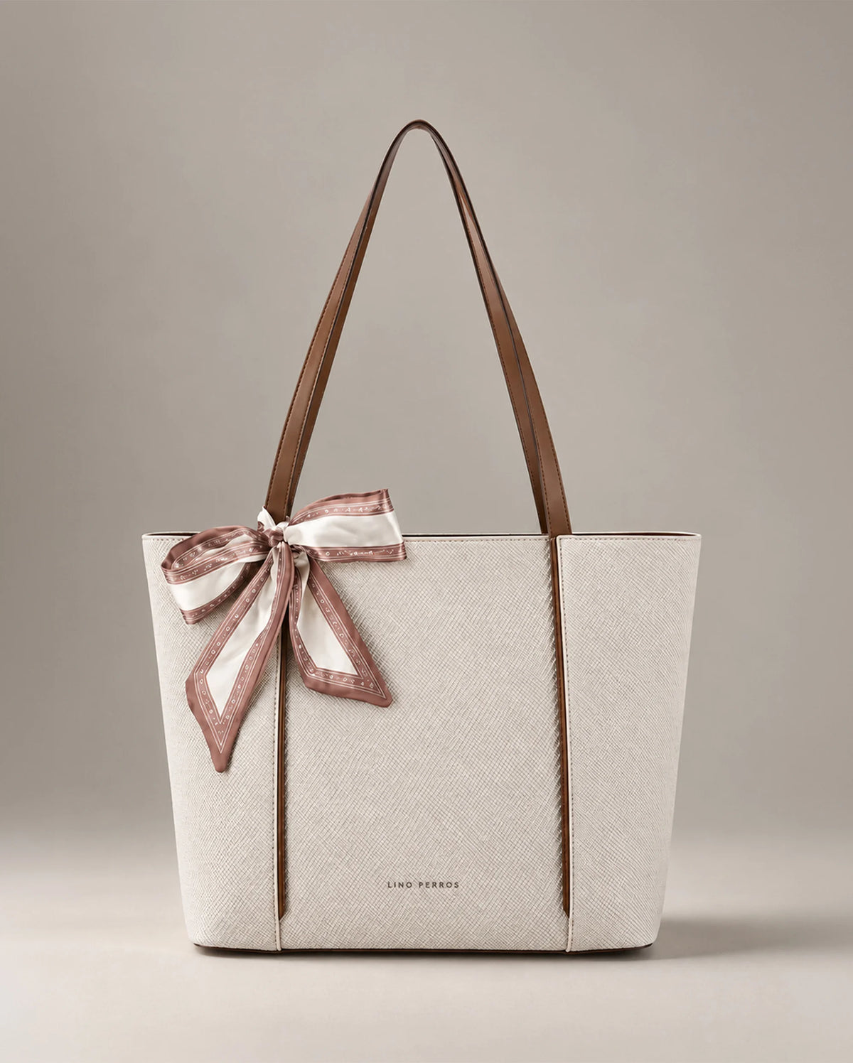 Avril Grace Off-White Tote Bag - Lino Perros